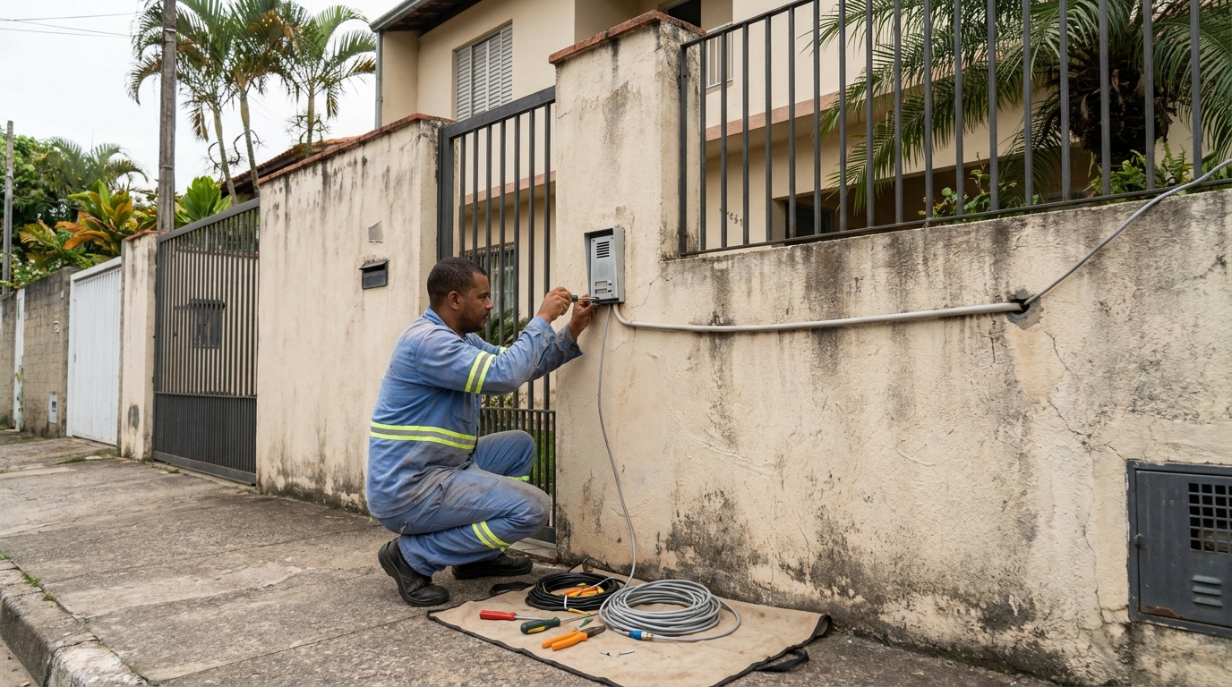 Instalacao de video porteiro em Vitória da Conquista‑BA